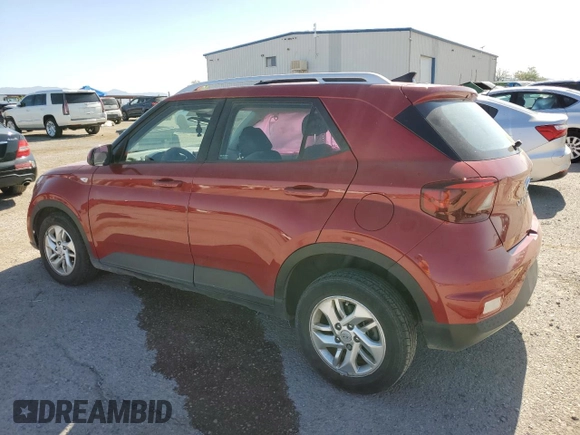 2020 Hyundai Venue SEL with VIN KMHRC8A33LU030429, listed as a Copart auction lot 61128325 with 50,988 mi miles and Salvage title. Bid and sale history available at DreamBid. Image 2.