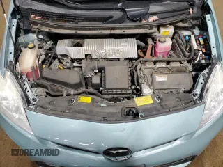 2013 Toyota Prius One with VIN JTDKN3DU6D5683565, listed as a Copart auction lot 51215175 with 129,042 mi miles and Clean Title. Bid and sale history available at DreamBid. Image 11.