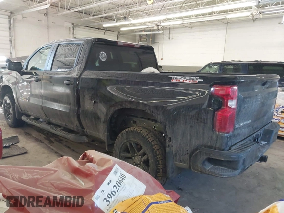 2022 Chevrolet Silverado 1500 Custom Trail Boss with VIN 3GCPDCED9NG512441, listed as a IAAI auction lot 41362293 with 31,303 mi miles and . Bid and sale history available at DreamBid. Image 3.