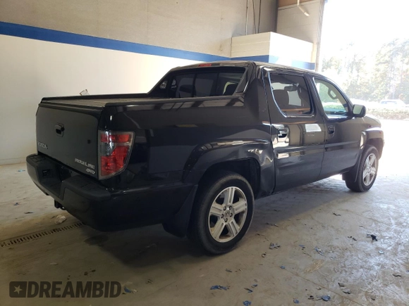 2013 Honda Ridgeline RTL with VIN 5FPYK1F53DB013944, listed as a Copart auction lot 77852904 with 82,853 mi miles and Salvage Title. Bid and sale history available at carsss.com. Image 3.