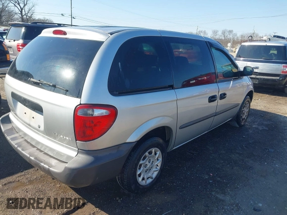 2002 Chrysler Voyager with VIN 1C4GJ25B02B697095, listed as a IAAI auction lot 41704565 with 168,931 mi miles. Bid and sale history available at carsss.com. Image 4.