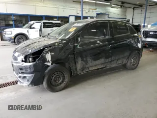 2018 Mitsubishi Mirage ES with VIN ML32A3HJ6JH003060, listed as a Copart auction lot 56691635 with Not provided miles and Salvage title. Bid and sale history available at DreamBid. Image 1.