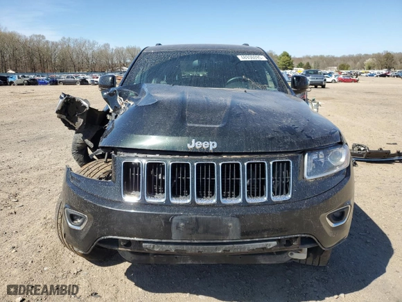 2014 Jeep Grand Cherokee Limited with VIN 1C4RJFBM5EC497351, listed as a Copart auction lot 48936095 with 0 mi miles and Salvage Title. Bid and sale history available at carsss.com. Image 5.