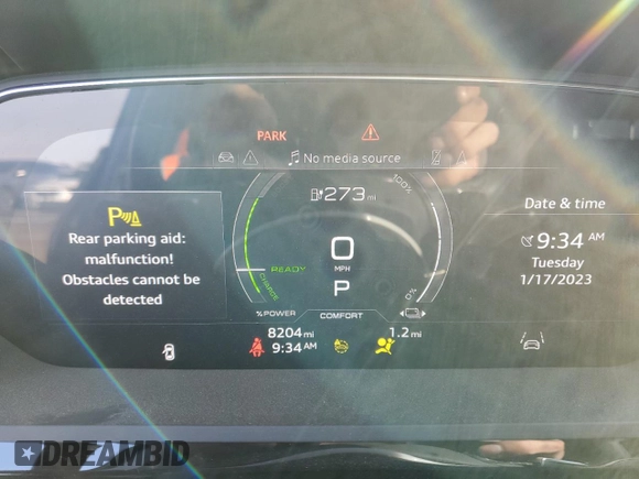 2021 Audi e-tron Prestige z VIN WA1VAAGE7MB017523, wystawiony jako Copart lot #36704493 z przebiegiem 8 204 mil mil oraz . Historia ofert i sprzedaży dostępna na DreamBid. Obrazek 9.