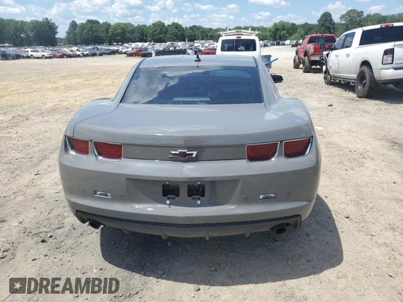 2010 Chevrolet Camaro 2LT with VIN 2G1FC1EV7A9196384, listed as a Copart auction lot 63713095 with 191,781 mi miles and Salvage title. Bid and sale history available at DreamBid. Image 6.