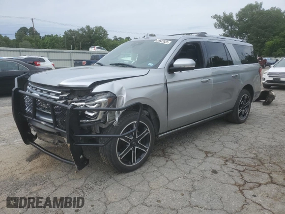 2020 Ford Expedition Max Limited с VIN 1FMJK2AT5LEA09492, выставлен на аукционе Copart как лот 55602655 с пробегом 104 775 миль миль и Списание • Salvage title. История ставок и продаж доступна на DreamBid. Изображение 1.