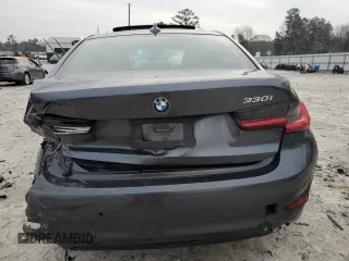 2020 BMW 3 Series 330i with VIN 3MW5R1J01L8B18727, listed as a Copart auction lot 48776375 with Not Provided miles and Salvage Title. Bid and sale history available at carsss.com. Image 6.