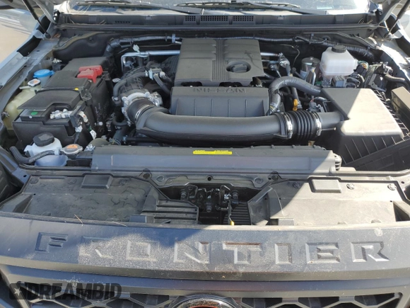 2024 Nissan Frontier SL с VIN 1N6ED1EJ3RN672021, выставлен на аукционе Copart как лот 58386945 с пробегом 3 675 миль миль и Списание • Salvage title. История ставок и продаж доступна на DreamBid. Изображение 11.