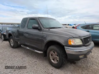2002 Ford F-150 XL with VIN 1FTRX08L72KB08804, listed as a Copart auction lot 63163455 with Not provided miles and Clean title. Bid and sale history available at DreamBid. Image 4.