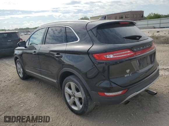 2016 Lincoln MKC Premier with VIN 5LMCJ1C90GUJ18586, listed as a Copart auction lot 55929845 with Not provided miles and Salvage title. Bid and sale history available at DreamBid. Image 2.