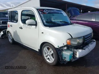 2009 Nissan Cube 1.8 SL with VIN JN8AZ28R39T110744, listed as a IAAI auction lot 41643208 with 170,643 mi miles. Bid and sale history available at carsss.com. Image 1.