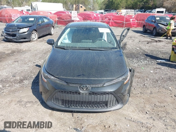 2022 Toyota Corolla LE with VIN 5YFEPMAE6NP369400, listed as a IAAI auction lot 41921867 with 21,964 mi miles. Bid and sale history available at carsss.com. Image 12.
