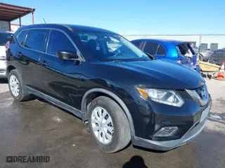 2016 Nissan Rogue S with VIN JN8AT2MT1GW003643, listed as a IAAI auction lot 41538082 with 139,019 mi miles. Bid and sale history available at carsss.com. Image 1.