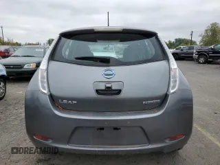2015 Nissan LEAF SV with VIN 1N4AZ0CP3FC307159, listed as a Copart auction lot 72551803 with 51,417 mi miles. Bid and sale history available at carsss.com. Image 6.