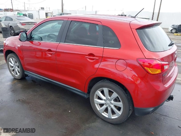 2013 Mitsubishi Outlander Sport SE with VIN 4A4AP4AU2DE023032, listed as a IAAI auction lot 42075266 with 65,103 mi miles. Bid and sale history available at carsss.com. Image 3.