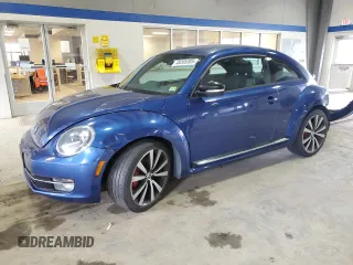 2012 Volkswagen Beetle 2.0T Turbo with VIN 3VWV67AT4CM635761, listed as a Copart auction lot 48209305 with 111,430 mi miles and Salvage Title. Bid and sale history available at carsss.com. Image 1.