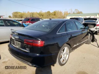2016 Audi A6 3.0T Premium Plus with VIN WAUFGAFC7GN085622, listed as a Copart auction lot 63690582 with 83,015 mi miles. Bid and sale history available at carsss.com. Image 4.