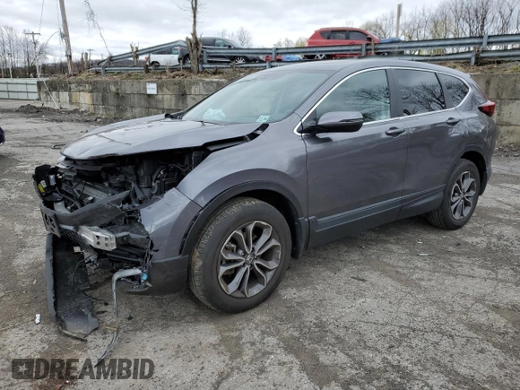 2021 Honda CR-V EX-L с VIN 2HKRW2H82MH685655, выставлен на аукционе Copart как лот 53199995 с пробегом 26 267 миль миль и Списание • Salvage title. История ставок и продаж доступна на DreamBid. Изображение 1.
