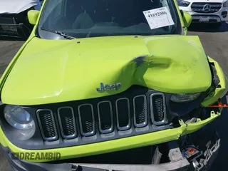 2018 Jeep Renegade Latitude with VIN ZACCJBBB0JPH45346, listed as a IAAI auction lot 41692086 with 98,103 mi miles and . Bid and sale history available at carsss.com. Image 10.