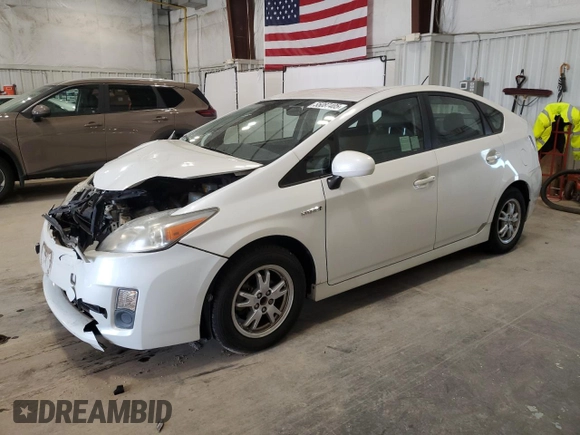 2011 Toyota Prius I with VIN JTDKN3DU1B0256613, listed as a Copart auction lot 55087405 with 115,993 mi miles and Non Repairable. Bid and sale history available at DreamBid. Image 1.