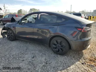2024 Tesla Model Y with VIN 7SAYGDED6RF112689, listed as a Copart auction lot 50763815 with 11,933 mi miles and Salvage Title. Bid and sale history available at carsss.com. Image 2.