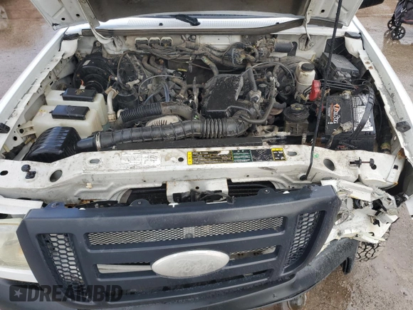 2007 Ford Ranger XL with VIN 1FTYR10UX7PA80300, listed as a Copart auction lot 47885295 with 165,182 mi miles and Clean Title. Bid and sale history available at carsss.com. Image 12.