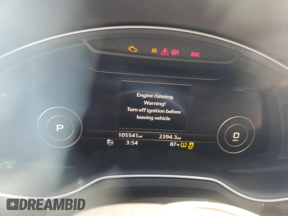2017 Audi Q7 Premium Plus with VIN WA1LAAF72HD031527, listed as a Copart auction lot 58377985 with 105,541 mi miles and Salvage title. Bid and sale history available at DreamBid. Image 9.