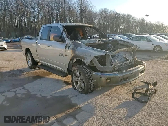 2018 Ram 1500 Big Horn with VIN 1C6RR7GT7JS233781, listed as a Copart auction lot 44388205 with Not provided miles and Salvage title. Bid and sale history available at DreamBid. Image 11.
