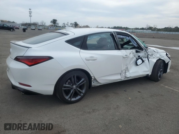 2023 Acura Integra w/A-Spec Package z VIN 19UDE4H36PA021823, wystawiony jako Copart lot #53972265 z przebiegiem 29 467 mil mil oraz Szkoda całkowita • Salvage title. Historia ofert i sprzedaży dostępna na DreamBid. Obrazek 3.