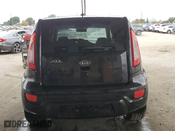 2012 Kia Soul + with VIN KNDJT2A60C7374971, listed as a Copart auction lot 53370265 with 169,608 mi miles and Salvage Title. Bid and sale history available at DreamBid. Image 6.
