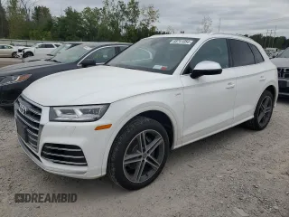 2018 Audi SQ5 Premium Plus with VIN WA1A4AFY9J2209331, listed as a Copart auction lot 68741054 with 86,407 mi miles and Salvage Title. Bid and sale history available at DreamBid. Image 1.