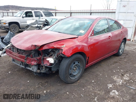 2009 Mazda 6 i Sport with VIN 1YVHP81H995M49060, listed as a IAAI auction lot 41351885 with 183,464 mi miles and . Bid and sale history available at carsss.com. Image 2.