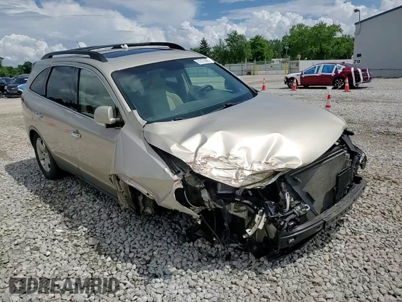2008 Hyundai Veracruz GLS with VIN KM8NU73C48U039795, listed as a Copart auction lot 61072985 with Not provided miles and Salvage title. Bid and sale history available at DreamBid. Image 15.