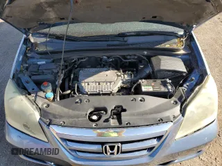 2005 Honda Odyssey EX-L with VIN 5FNRL38765B072878, listed as a Copart auction lot 54610815 with 271,460 mi miles and Salvage title. Bid and sale history available at DreamBid. Image 12.