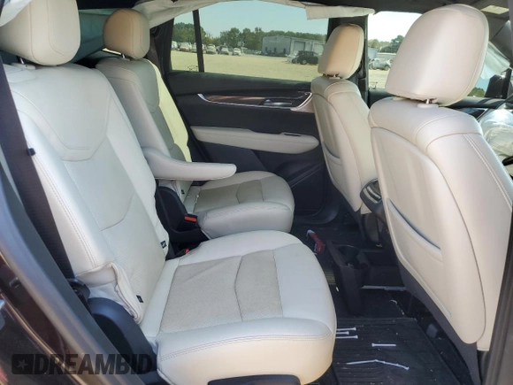 2021 Cadillac XT6 Sport with VIN 1GYKPGRS1MZ141432, listed as a Copart auction lot 75810734 with 56,925 mi miles and Salvage title. Bid and sale history available at DreamBid. Image 11.