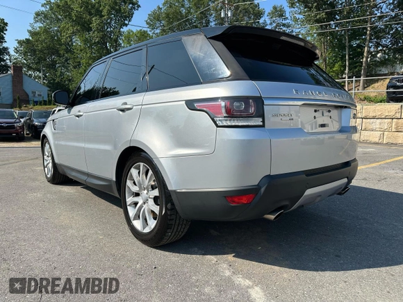 2017 Land Rover Range Rover Sport HSE with VIN SALWR2FV0HA680866, listed as a Copart auction lot 63821905 with 95,098 mi miles and Clean title. Bid and sale history available at DreamBid. Image 2.