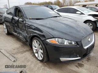 2015 Jaguar XF V6 Portfolio with VIN SAJWA0F78F8U87018, listed as a Copart auction lot 79106944 with 108,752 mi miles and Salvage Title. Bid and sale history available at carsss.com. Image 4.