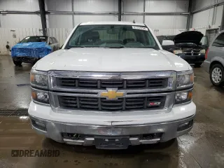 2014 Chevrolet Silverado 1500 LT with VIN 3GCUKREC0EG294862, listed as a Copart auction lot 57144794 with 115,009 mi miles and Salvage Title. Bid and sale history available at DreamBid. Image 5.