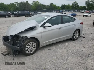 2017 Hyundai Elantra SE with VIN 5NPD74LF1HH182925, listed as a Copart auction lot 57504015 with 101,059 mi miles and Salvage title. Bid and sale history available at DreamBid. Image 1.