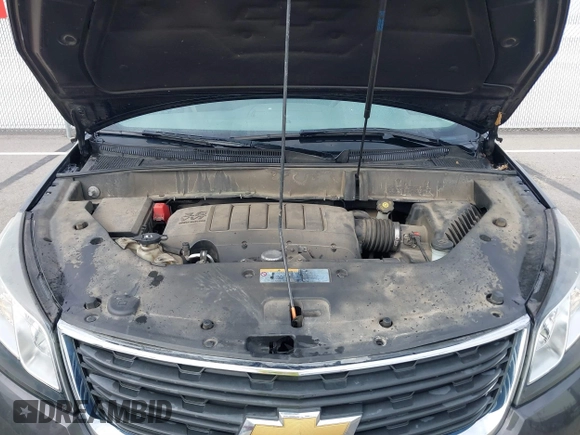 2017 Chevrolet Traverse LS with VIN 1GNKRFKD6HJ192586, listed as a IAAI auction lot 41694303 with 133,328 mi miles. Bid and sale history available at carsss.com. Image 10.