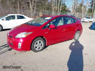 2010 Toyota Prius II with VIN JTDKN3DU8A0033371, listed as a IAAI auction lot 41906821 with 184,175 mi miles. Bid and sale history available at carsss.com. Image 2.
