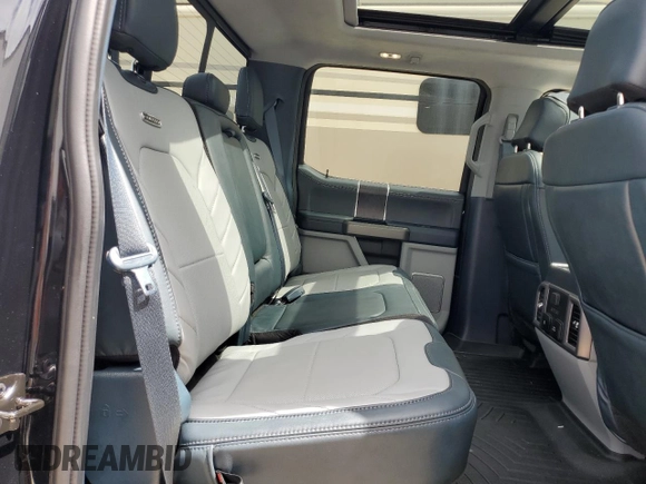 2022 Ford F-350 XL with VIN 1FT8W3DT3NEF75727, listed as a Copart auction lot 47227425 with 9,156 mi miles and Salvage title. Bid and sale history available at DreamBid. Image 11.