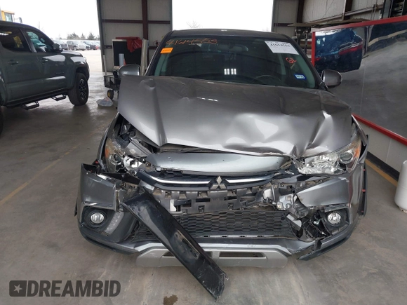 2019 Mitsubishi Outlander Sport SE 2.0 with VIN JA4AP4AUXKU005432, listed as a IAAI auction lot 41614553 with 1 mi miles. Bid and sale history available at carsss.com. Image 6.