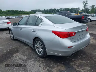 2014 Infiniti Q50 Sport with VIN JN1BV7AR3EM684464, listed as a IAAI auction lot 42449389 with 149,380 mi miles and . Bid and sale history available at DreamBid. Image 3.