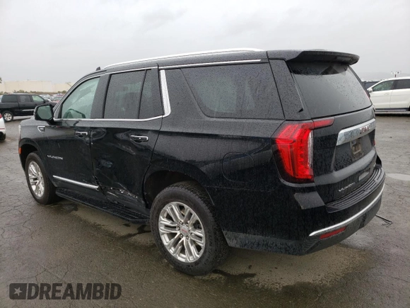 2022 GMC Yukon SLT with VIN 1GKS2BKD3NR110644, listed as a Copart auction lot 42270693 with 23,217 mi miles. Bid and sale history available at carsss.com. Image 2.