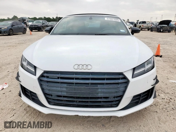 2017 Audi TT Roadster z VIN TRUT5CFV0H1012695, wystawiony jako Copart lot #57881695 z przebiegiem 87 580 mil mil oraz Szkoda całkowita • Salvage title. Historia ofert i sprzedaży dostępna na DreamBid. Obrazek 5.