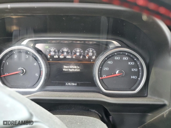2023 Chevrolet Silverado 3500HD LTZ with VIN 1GC4YUEY6PF226549, listed as a Copart auction lot 62710294 with 32,828 mi miles and Salvage Title. Bid and sale history available at carsss.com. Image 9.