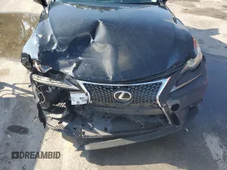 2014 Lexus IS 250 with VIN JTHBF1D22E5029775, listed as a Copart auction lot 56781875 with 127,395 mi miles and Salvage title. Bid and sale history available at DreamBid. Image 11.