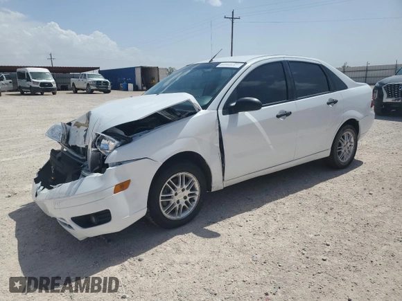 2007 Ford Focus S z VIN 1FAFP34N27W186716, wystawiony jako Copart lot #54894055 z przebiegiem 86 305 mil mil oraz Szkoda całkowita • Salvage title. Historia ofert i sprzedaży dostępna na DreamBid. Obrazek 1.