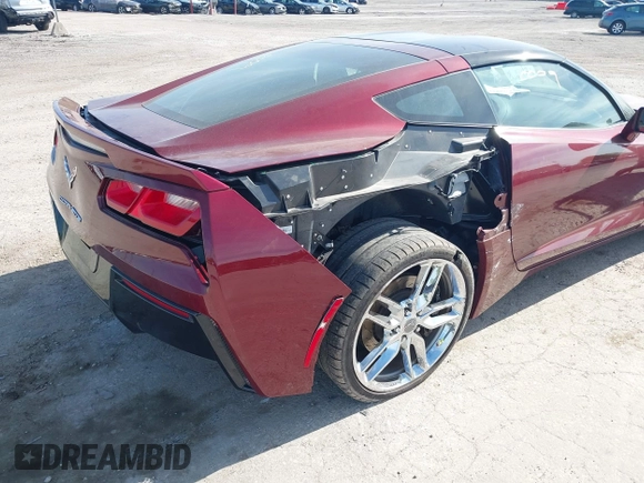 2016 Chevrolet Corvette Z51 2LT with VIN 1G1YK2D71G5115826, listed as a IAAI auction lot 42220009 with Not provided miles and . Bid and sale history available at DreamBid. Image 6.